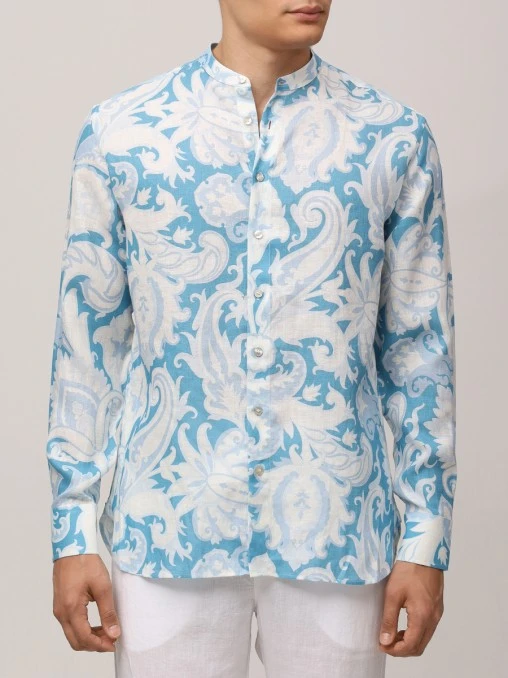 Рубашка льняная ETRO