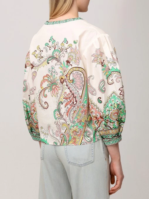 Блуза хлопковая ETRO