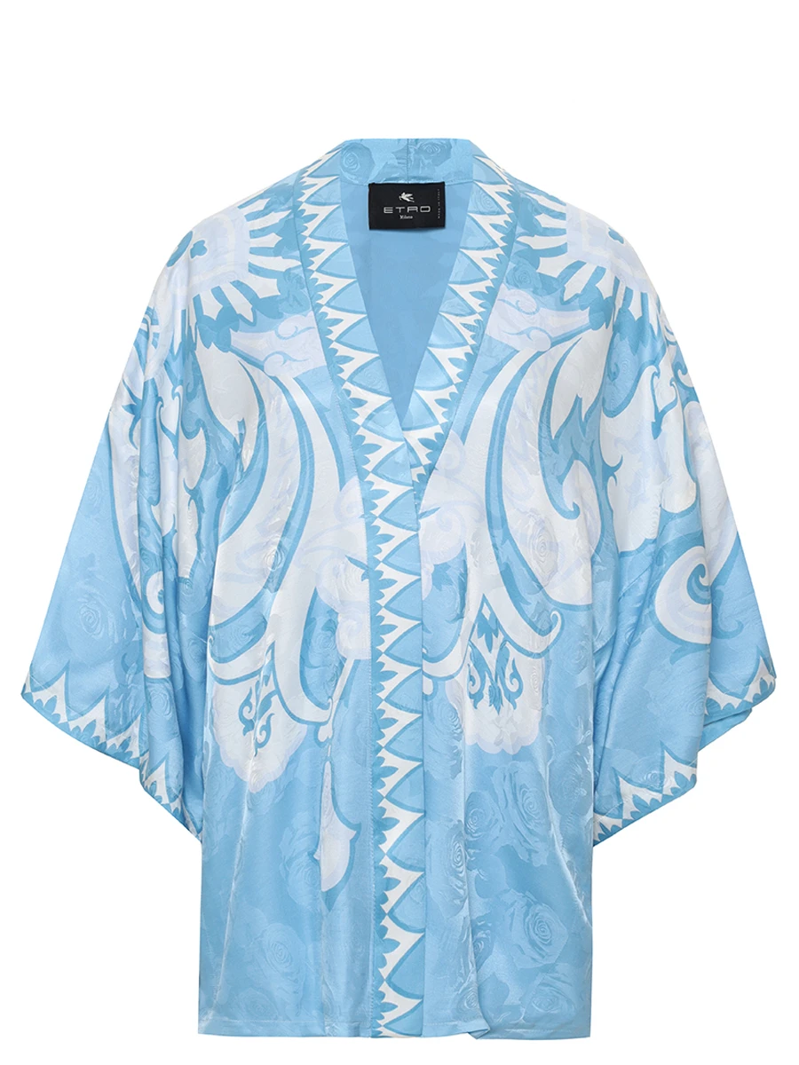 Накидка из вискозы и шелка