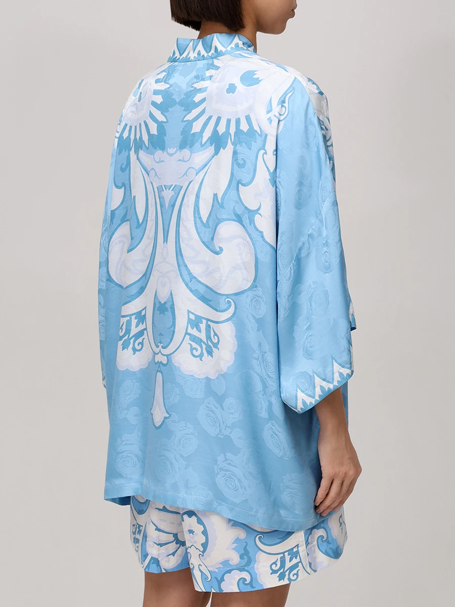 Накидка из вискозы и шелка