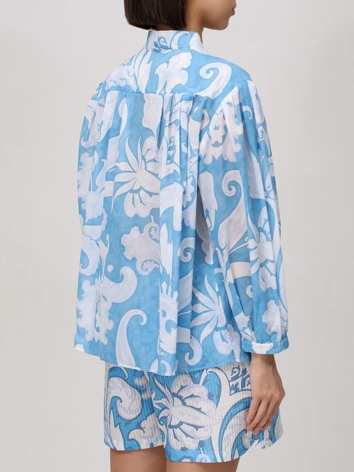Блуза хлопковая ETRO