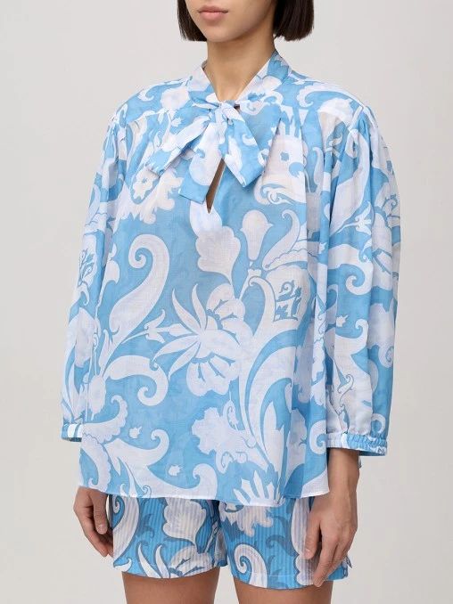 Блуза хлопковая ETRO