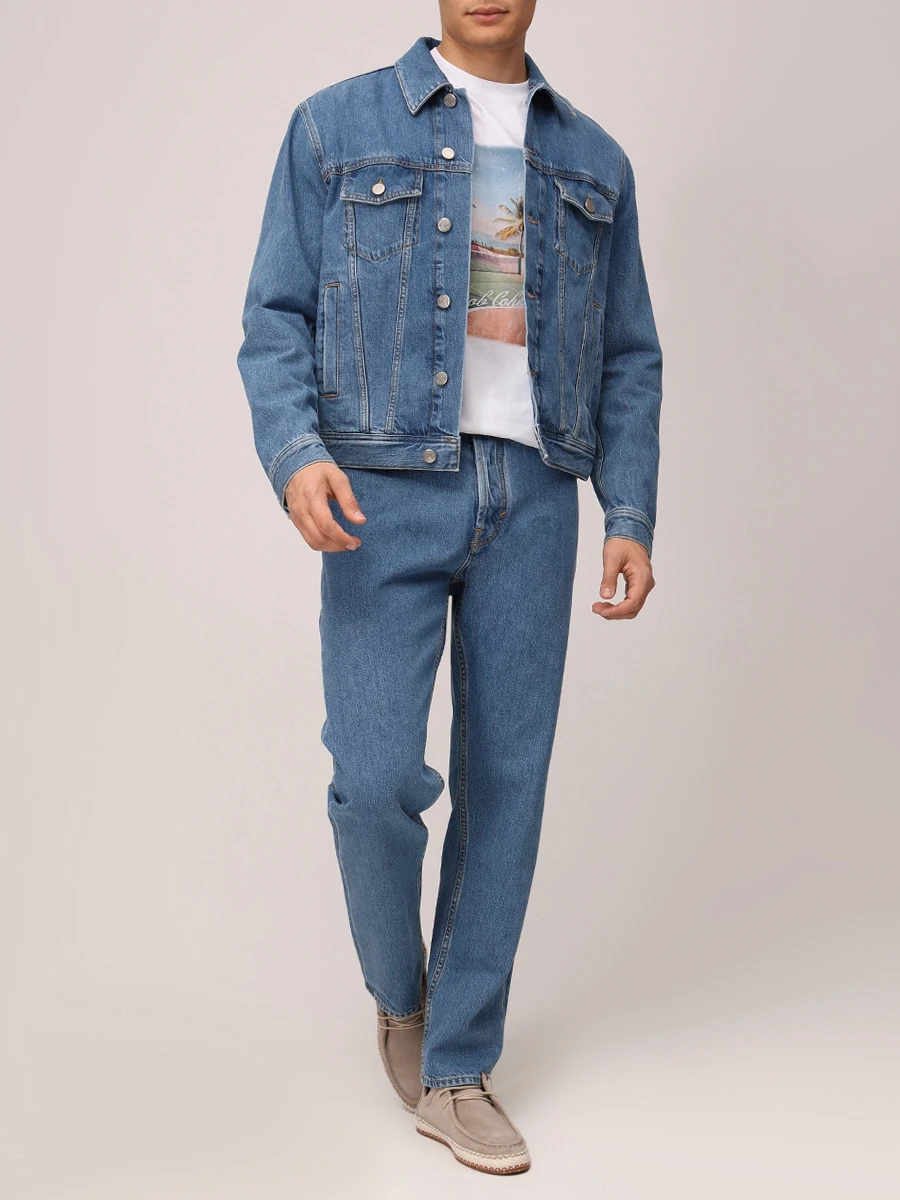 Джинсы Regular Fit хлопковые