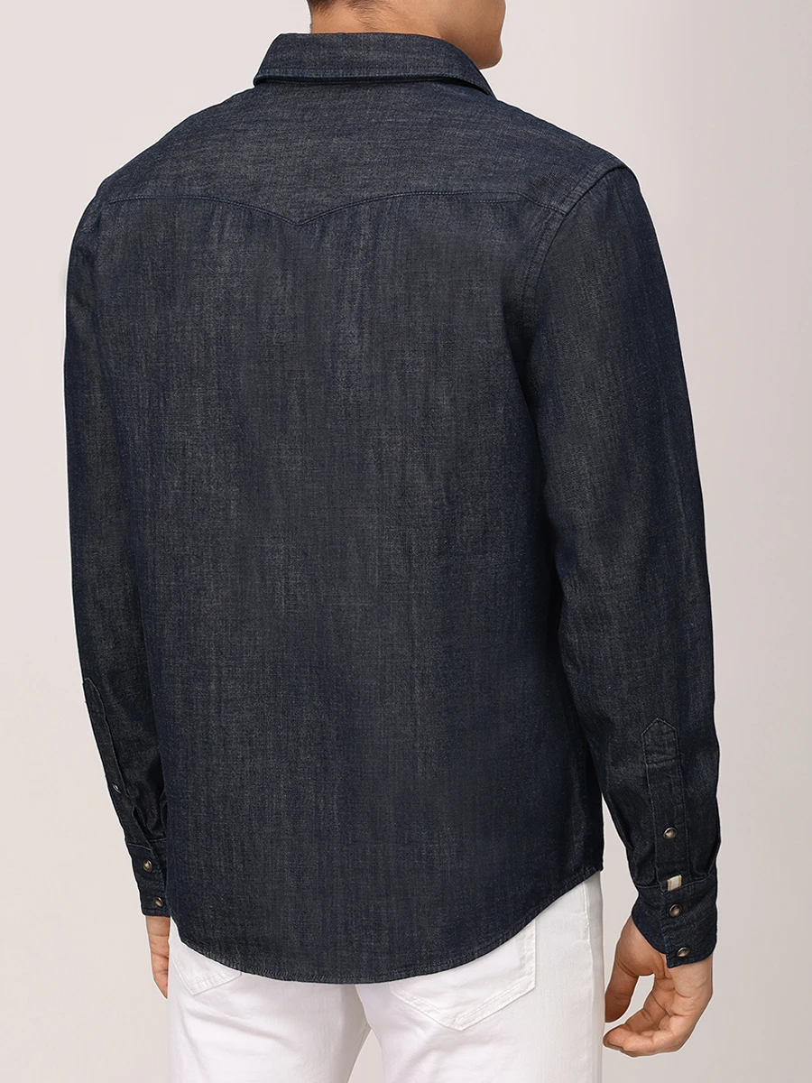 Рубашка Regular Fit джинсовая