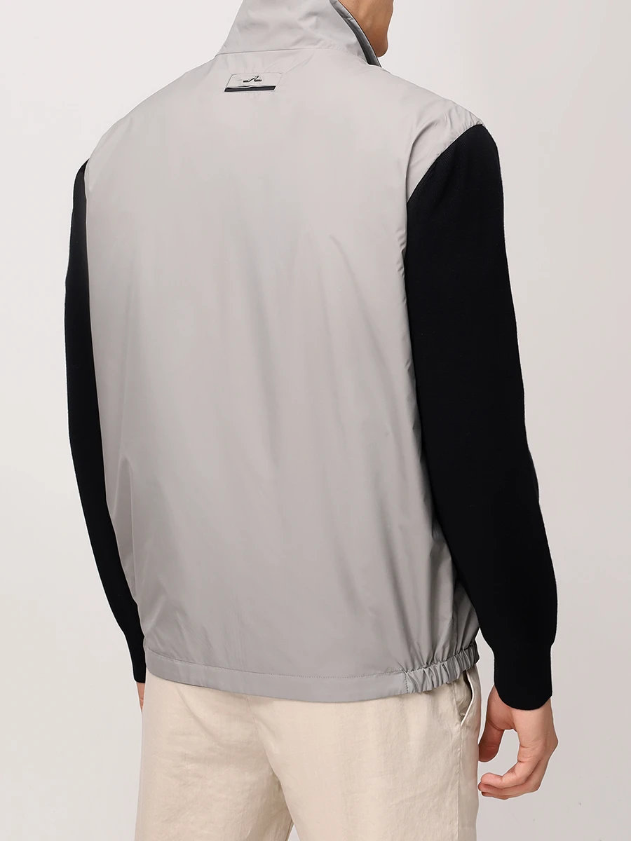 Бомбер комбинированный