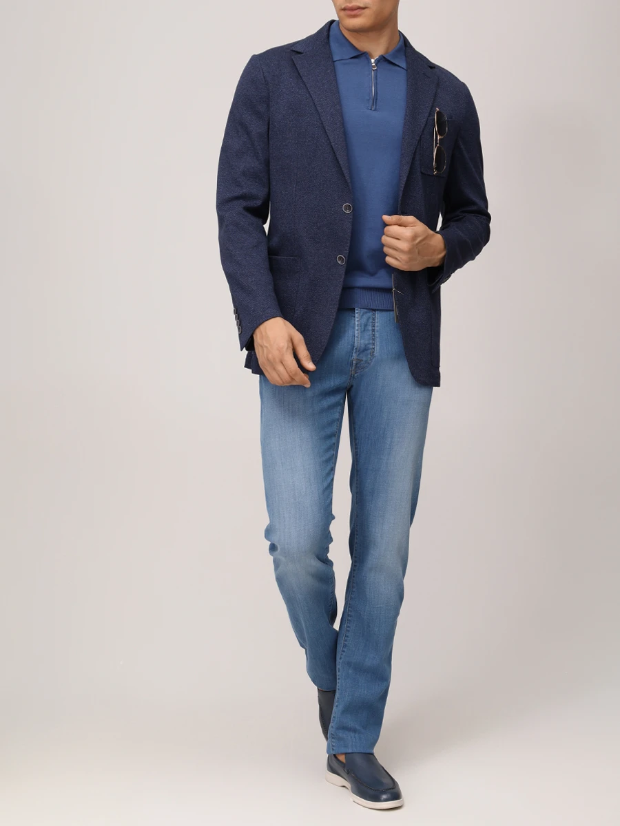 Джинсы Slim Fit хлопковые