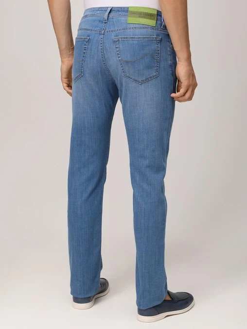 Джинсы Slim Fit хлопковые JACOB COHEN