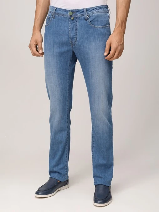 Джинсы Slim Fit хлопковые JACOB COHEN
