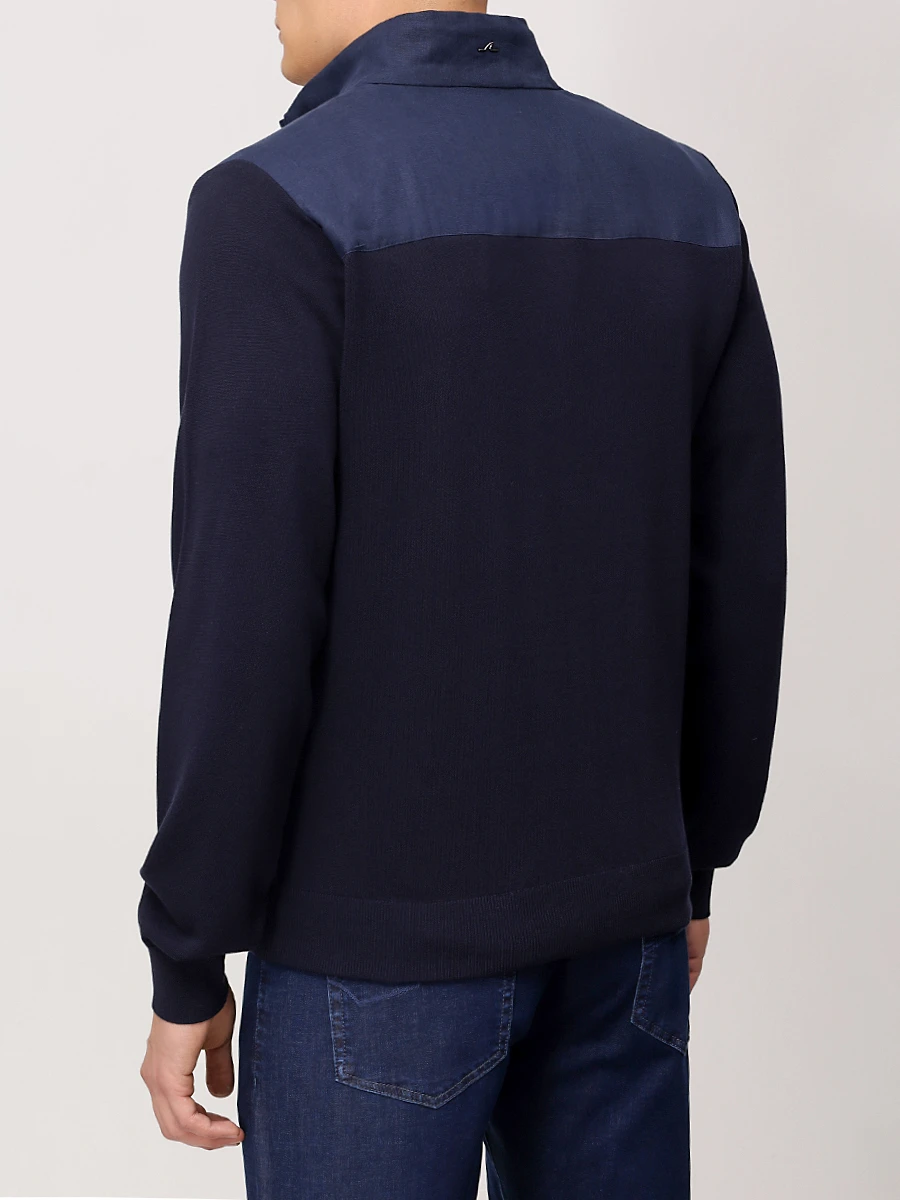 Бомбер комбинированный