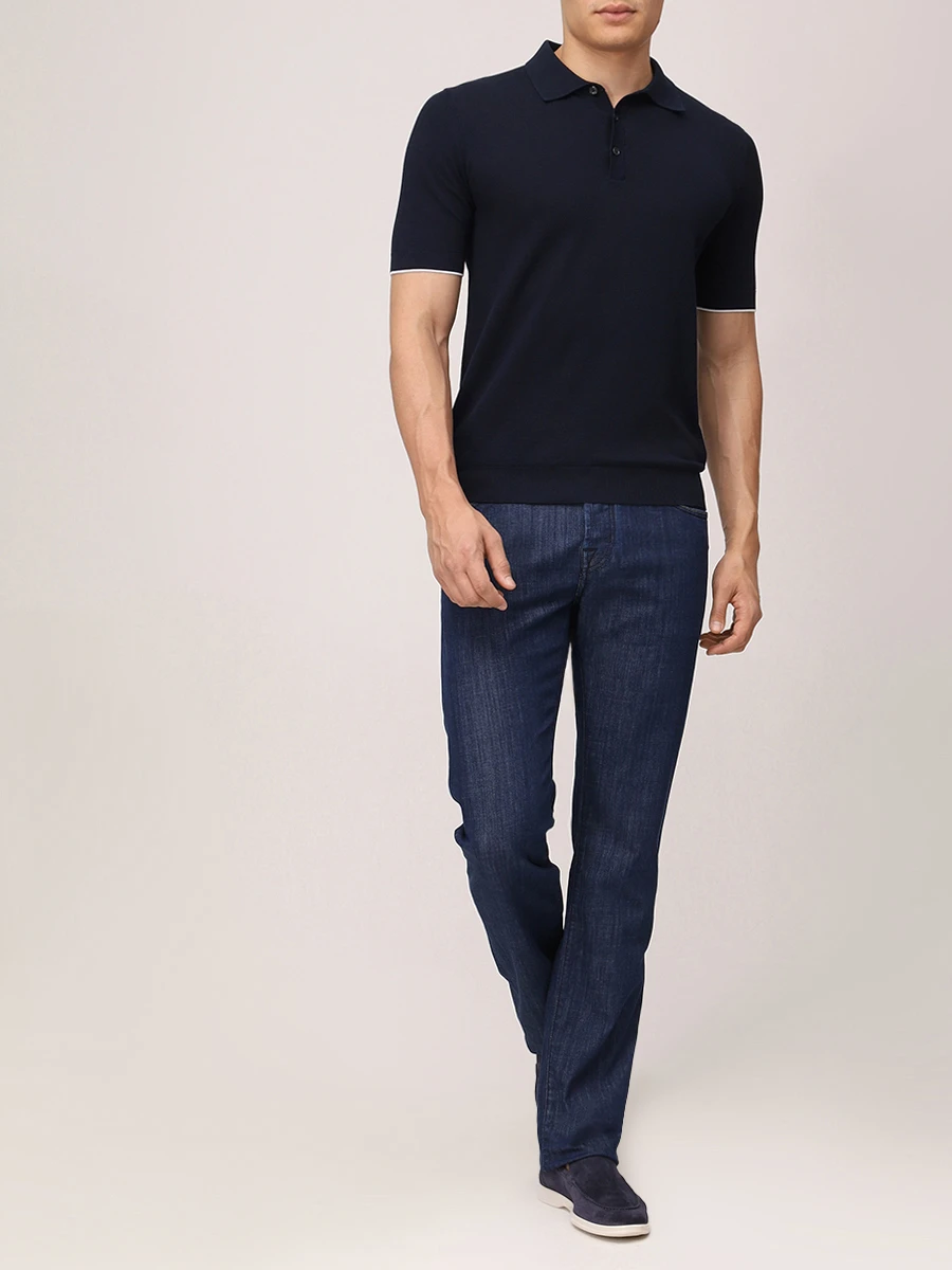 Джинсы Regular Fit хлопковые