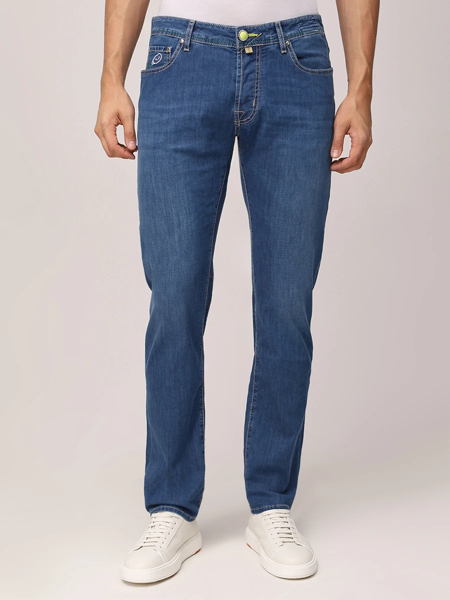 Джинсы Slim Fit хлопковые