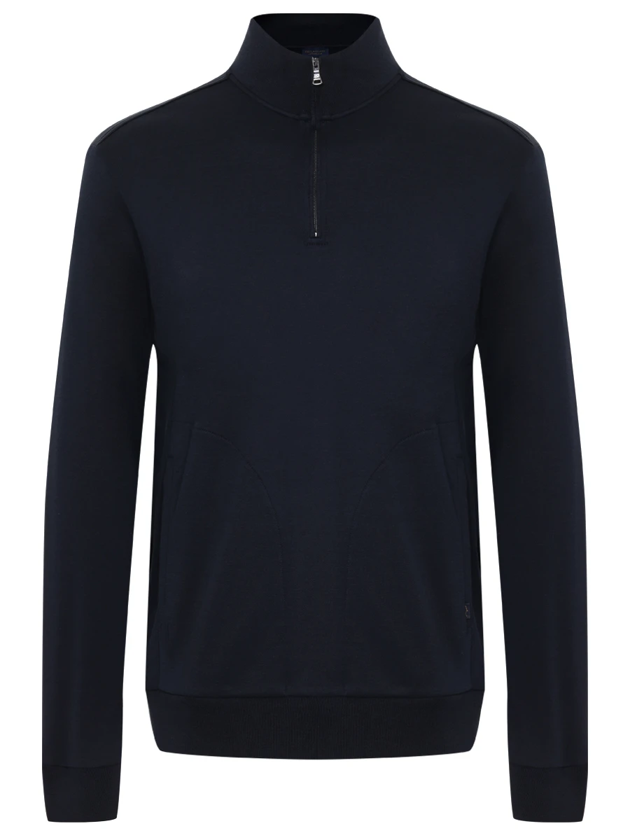 Толстовка из шелка и хлопка