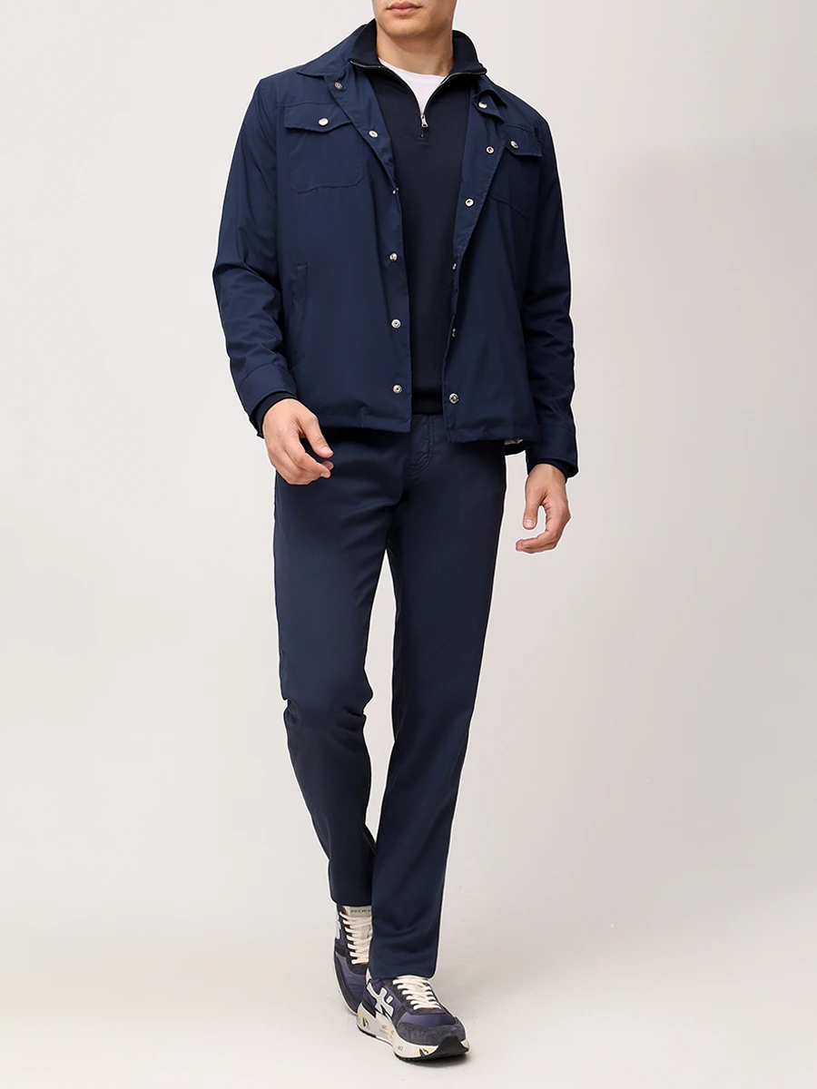 Толстовка из шелка и хлопка