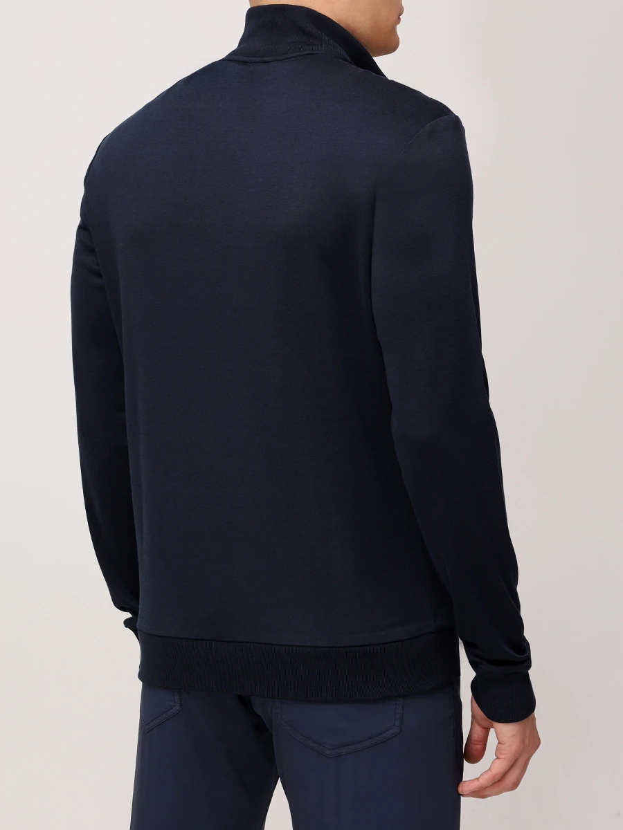 Толстовка из шелка и хлопка