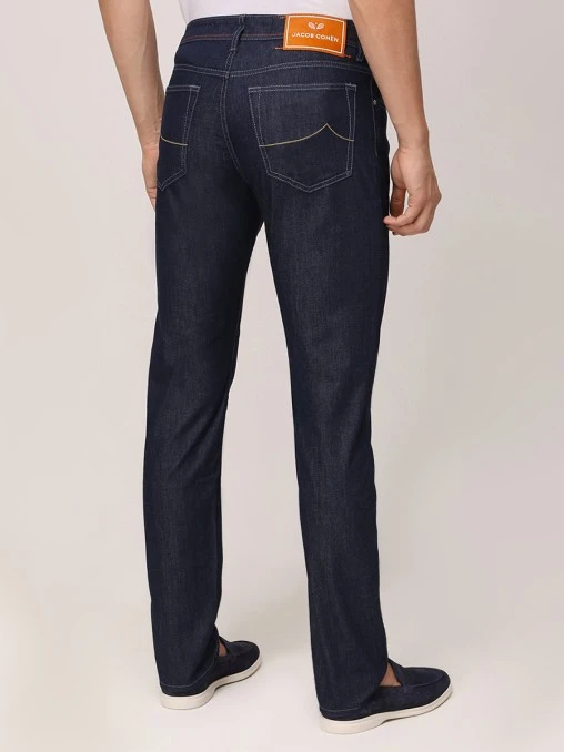 Джинсы Slim Fit хлопковые JACOB COHEN