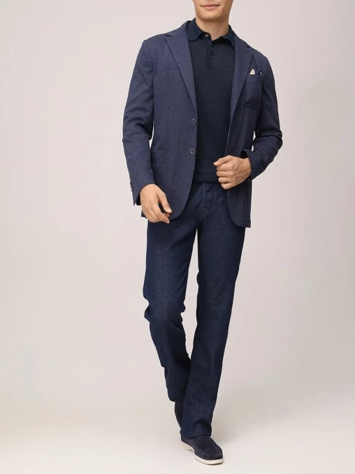 Джинсы Regular Fit хлопковые JACOB COHEN