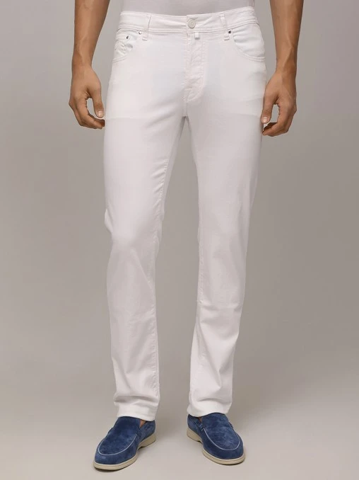 Джинсы Slim Fit хлопковые JACOB COHEN