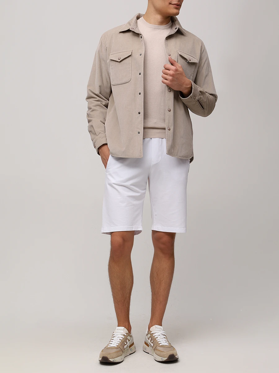 Шорты из лиоцелла и хлопка