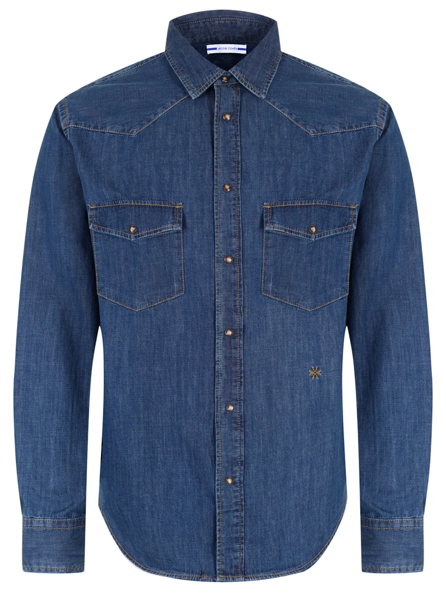 Рубашка Regular Fit джинсовая