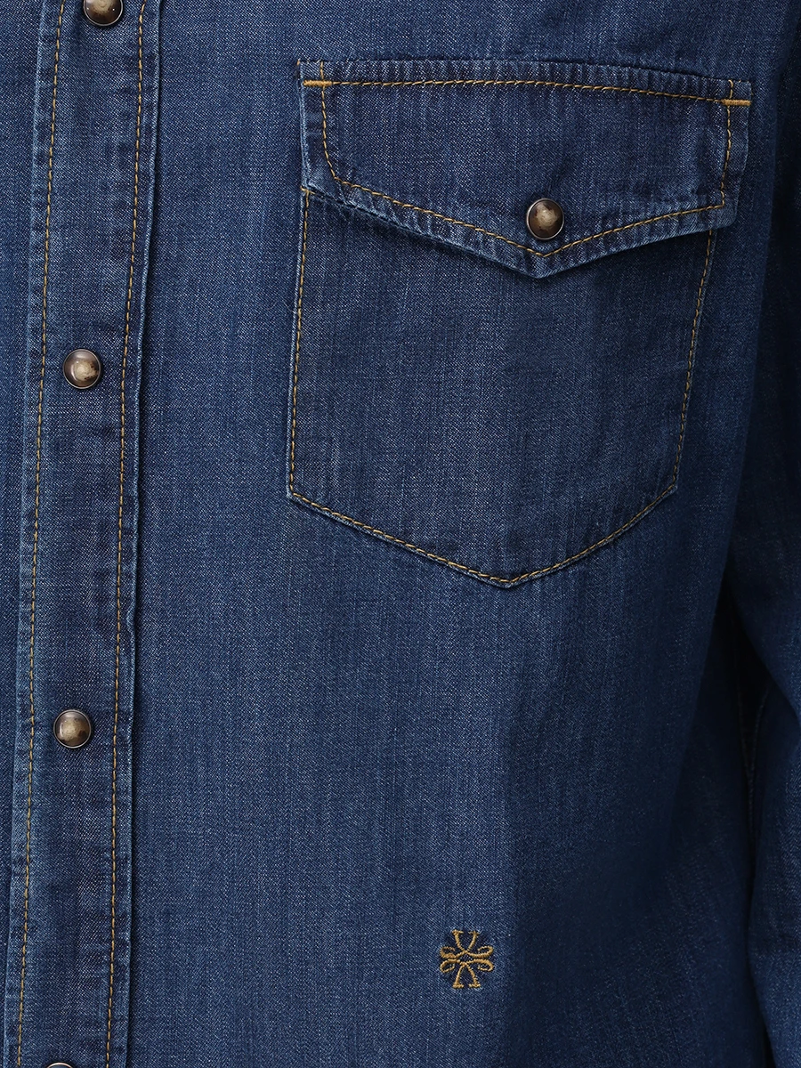 Рубашка Regular Fit джинсовая