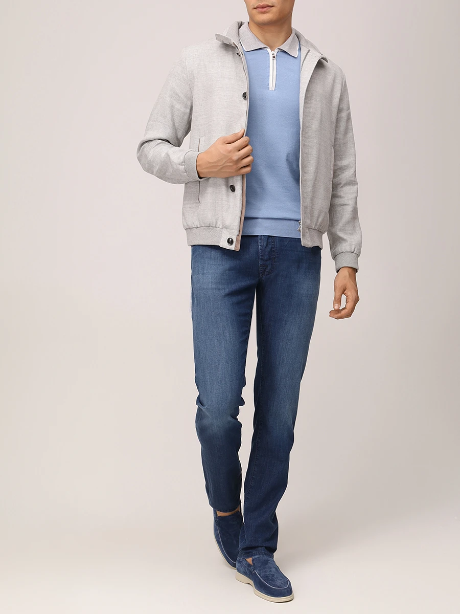 Джинсы Slim Fit хлопковые