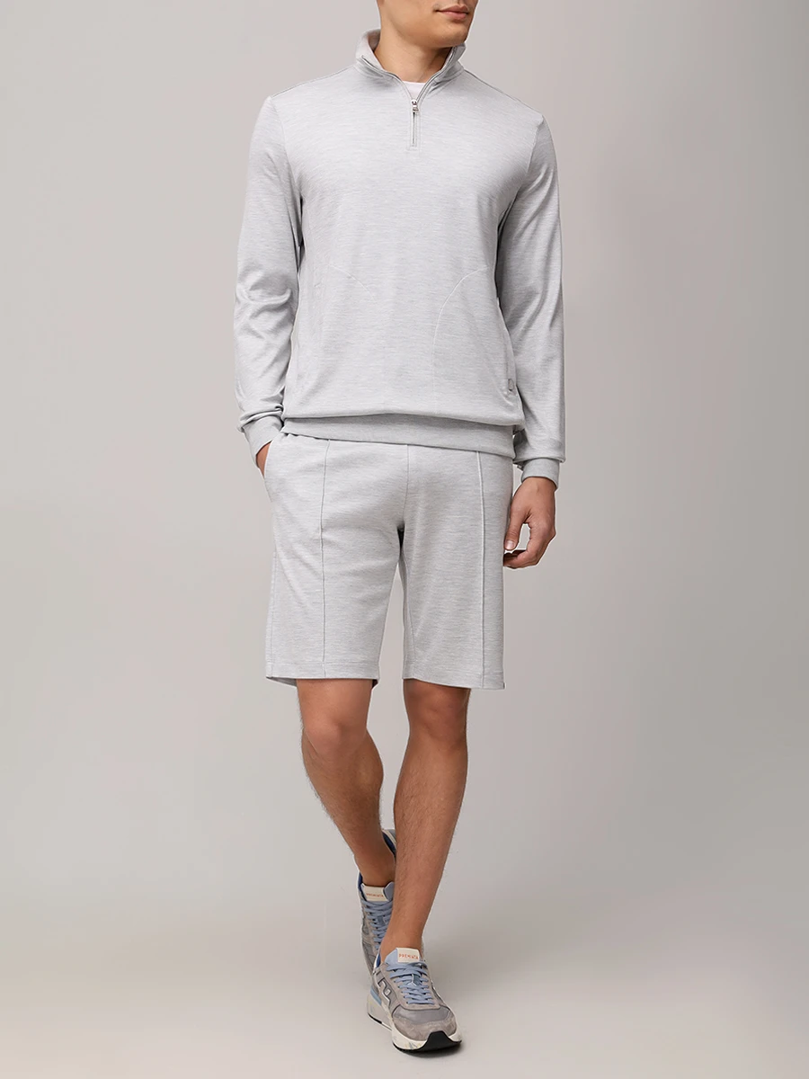 Шорты из шелка и хлопка