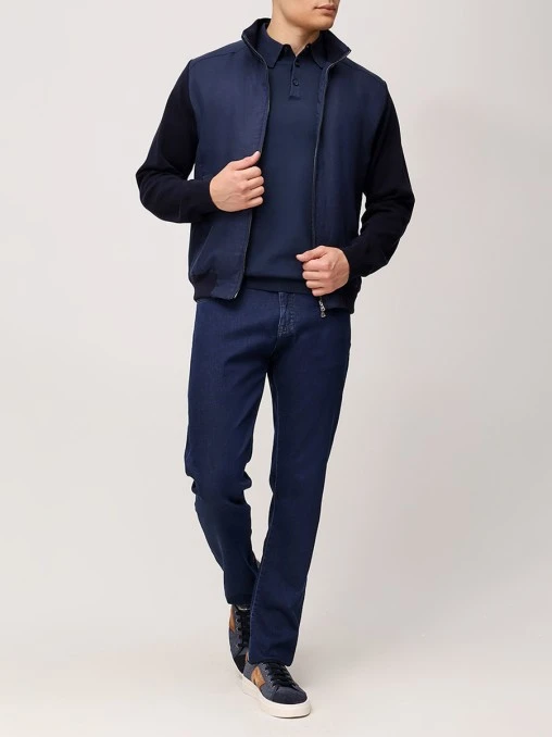 Поло хлопковое PAUL & SHARK