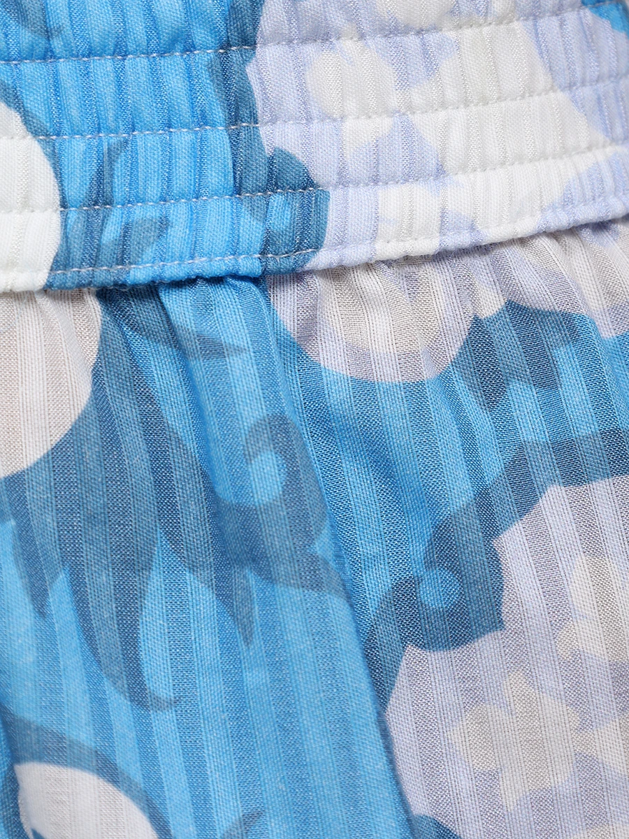 Шорты из хлопка и шелка