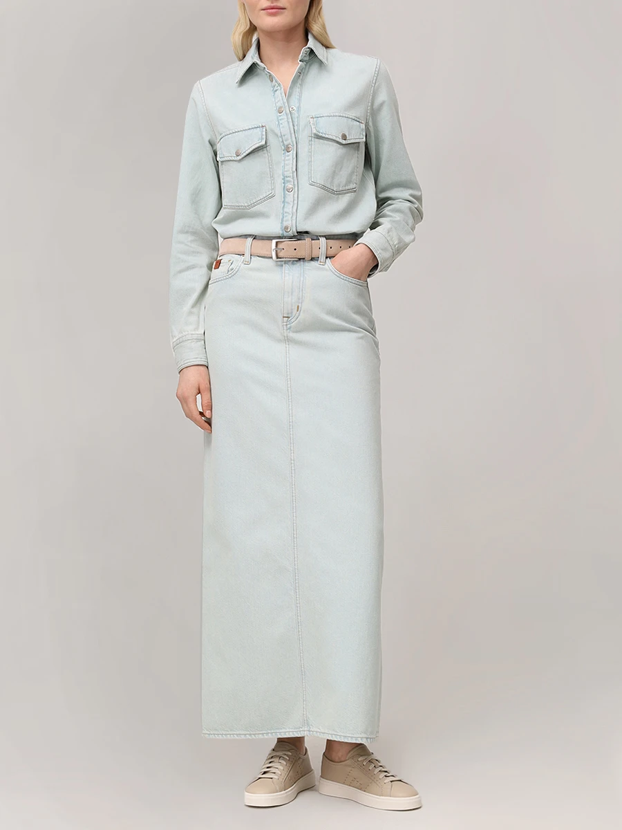 Юбка джинсовая