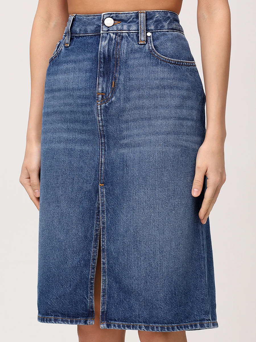 Юбка джинсовая