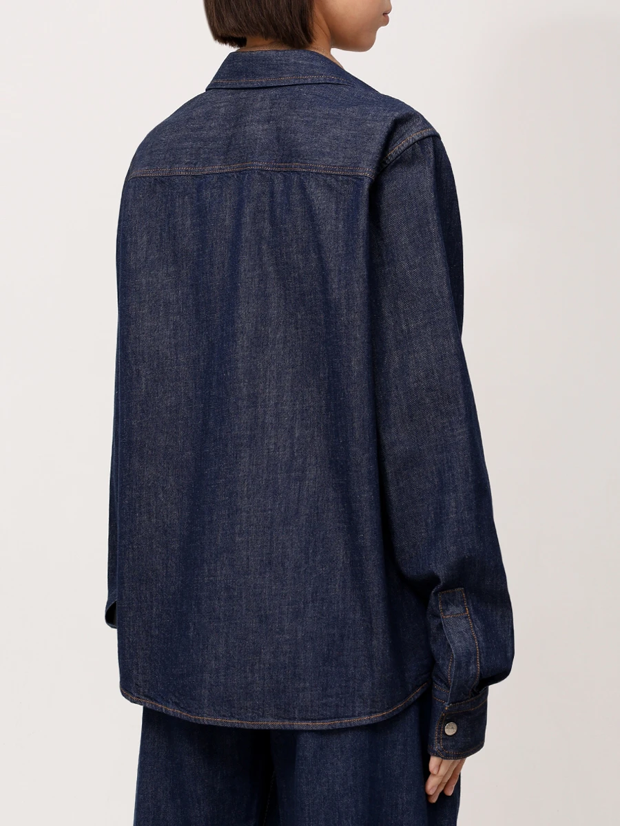 Рубашка джинсовая