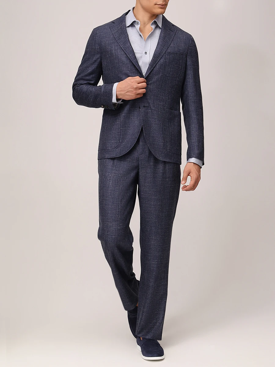 Костюм из шерсти и льна