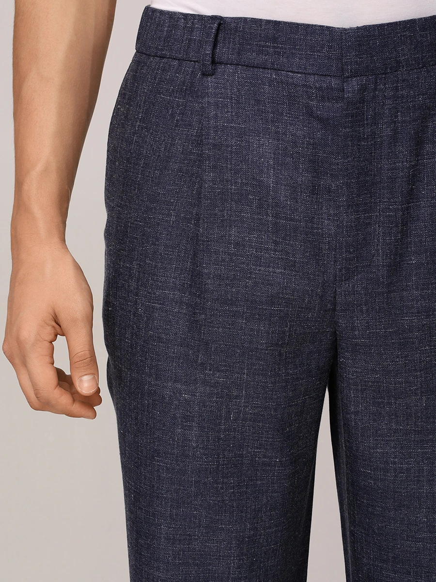 Костюм из шерсти и льна