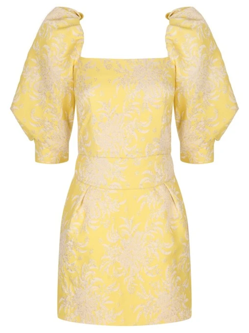 Платье «Скарлет» жаккардовое MUZE