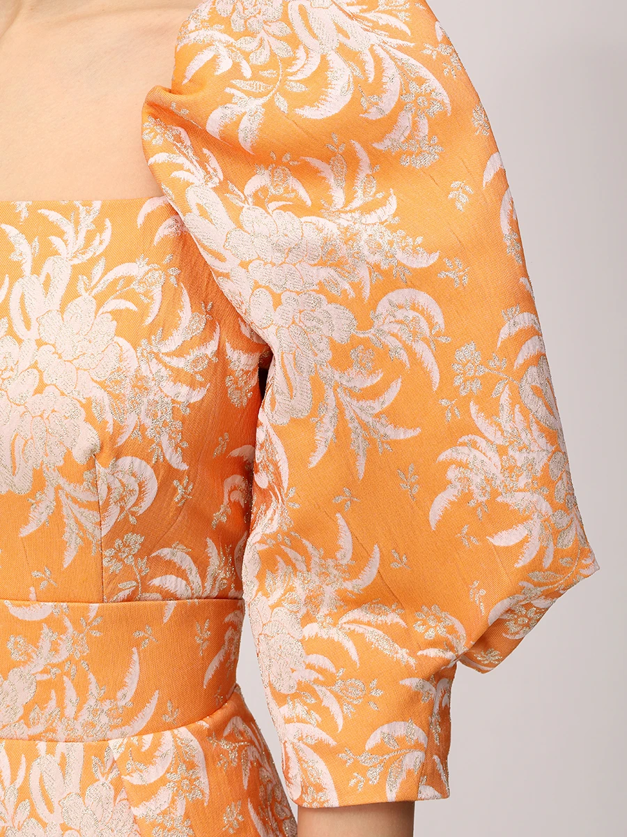 Платье «Скарлет» жаккардовое