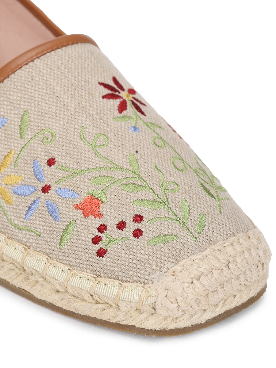 Эспадрильи текстильные