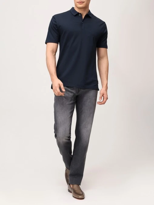 Поло хлопковое ZIMMERLI