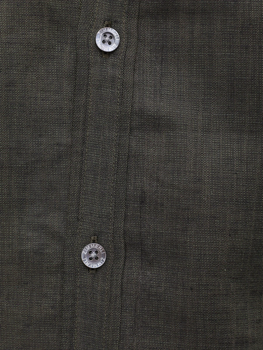 Рубашка изо льна и хлопка