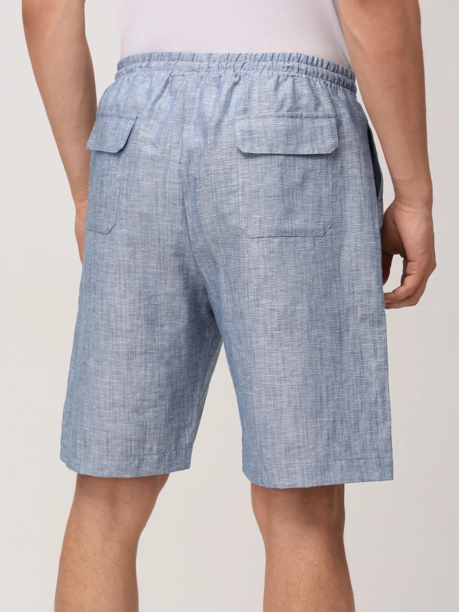 Шорты изо льна и хлопка