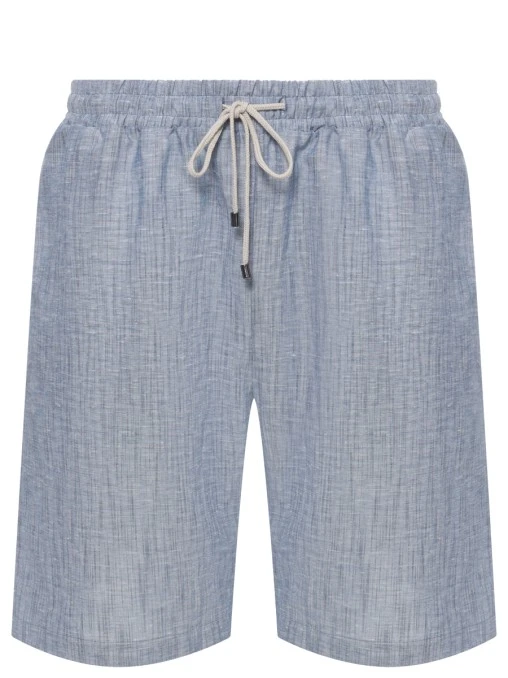 Шорты изо льна и хлопка ZIMMERLI