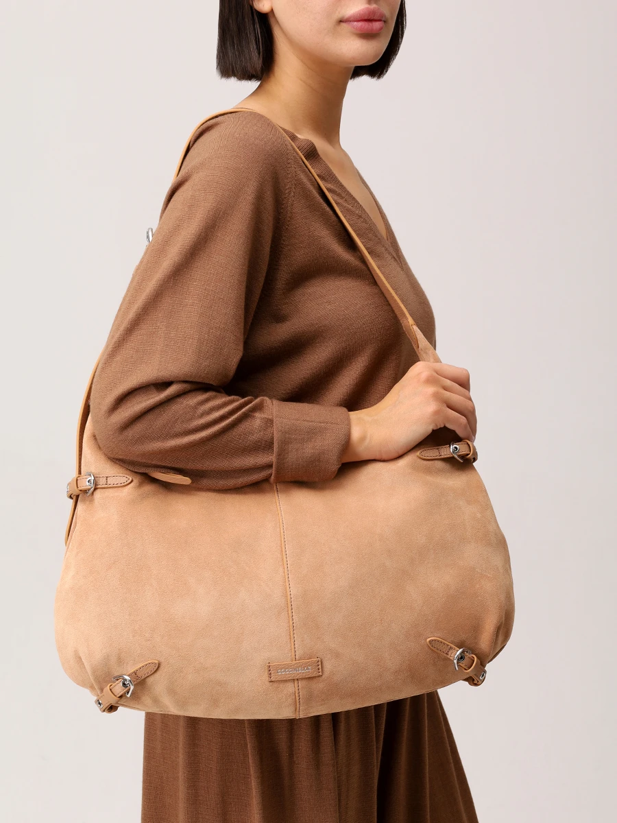 Сумка замшевая