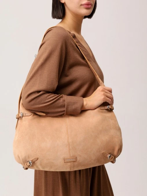 Сумка замшевая COCCINELLE