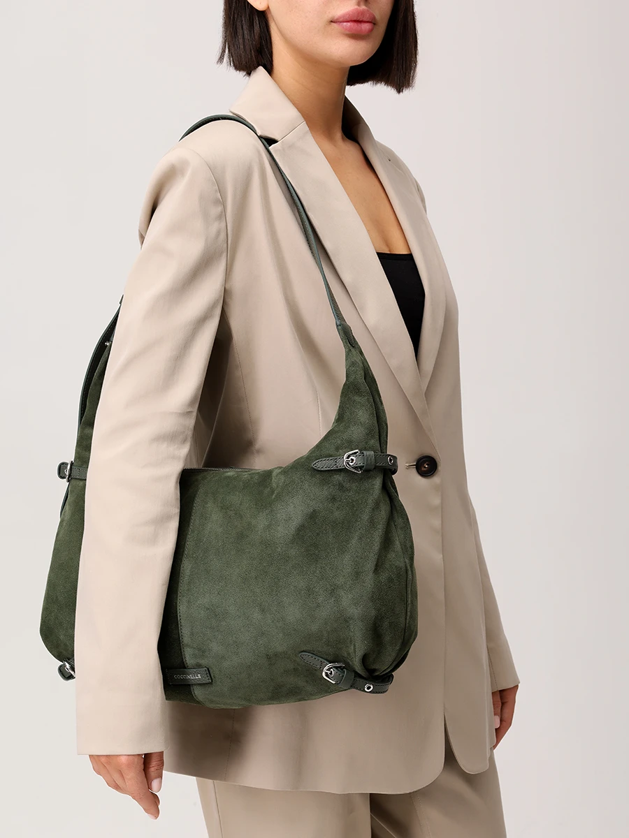 Сумка замшевая