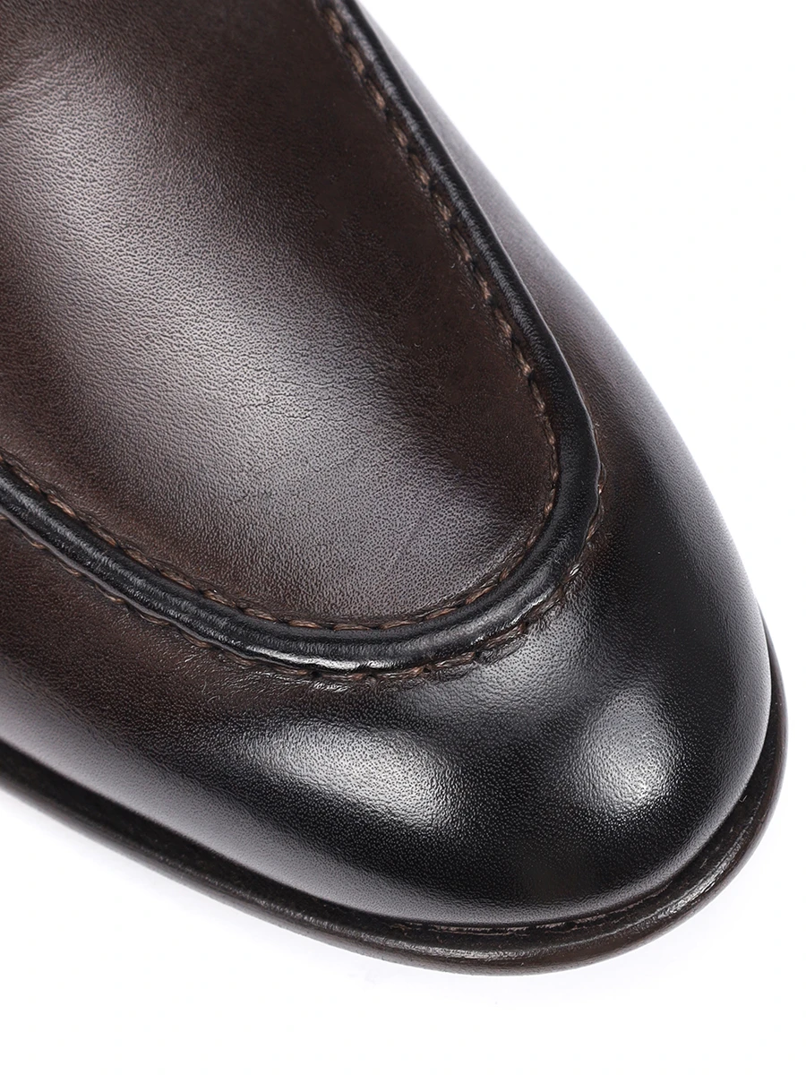 Лоферы кожаные