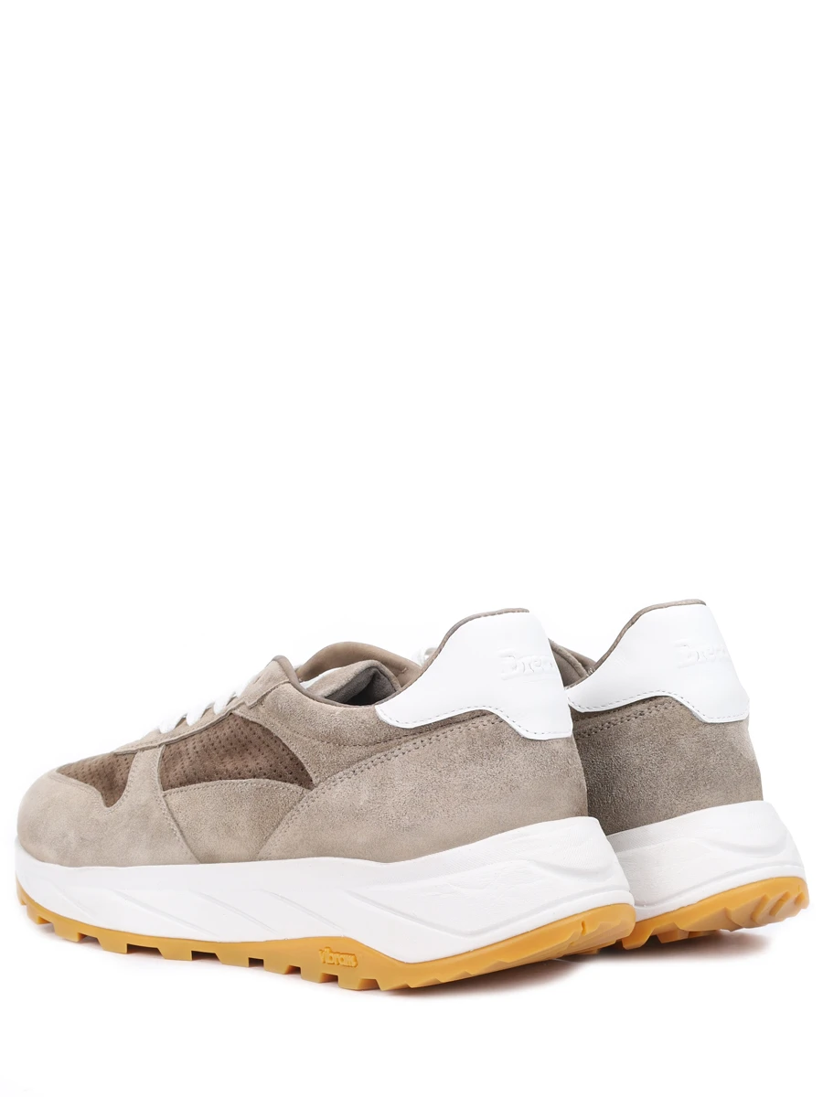 Кроссовки замшевые