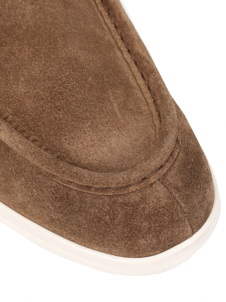 Топсайдеры замшевые