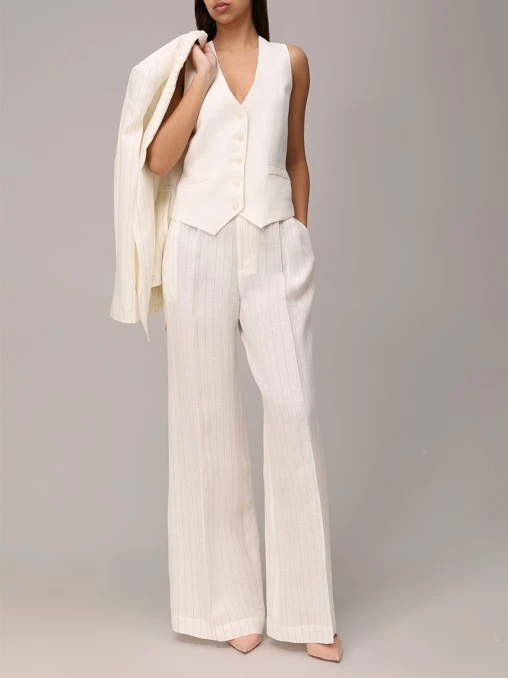 Брюки льняные FORTE DEI MARMI COUTURE
