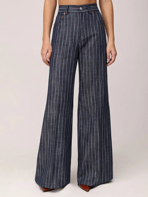 Брюки хлопковые FORTE DEI MARMI COUTURE