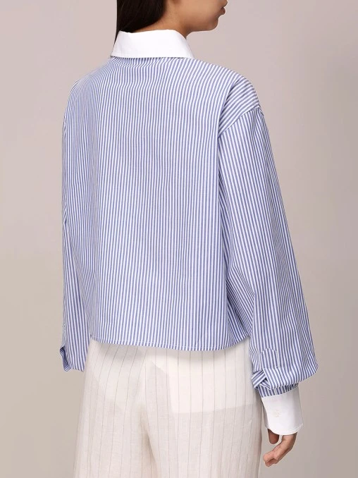 Рубашка хлопковая FORTE DEI MARMI COUTURE