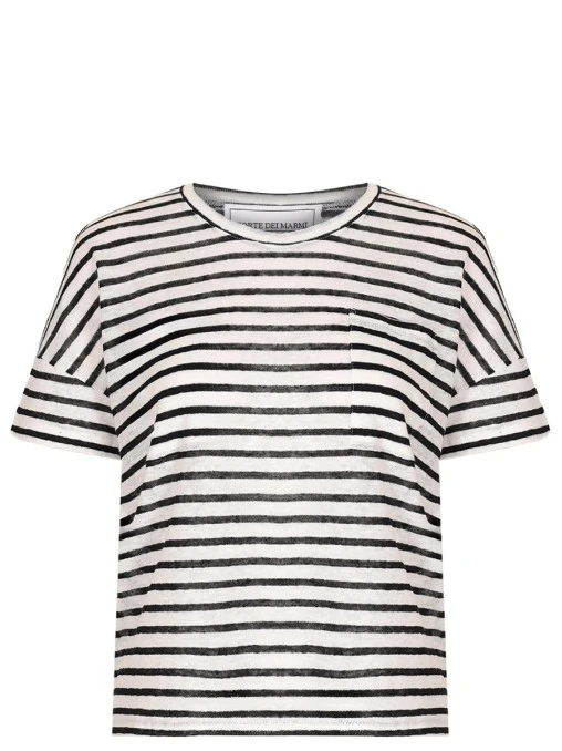 Футболка льняная FORTE DEI MARMI COUTURE